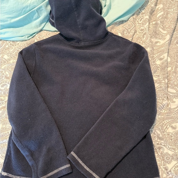 VINTAGE navy blue Disney Tigger fleece pullover hoodie - Picture 7 of 7